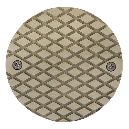 Jones Stephens 5in. Nickel Bronze Round Cast Cleanout Cover C60503
